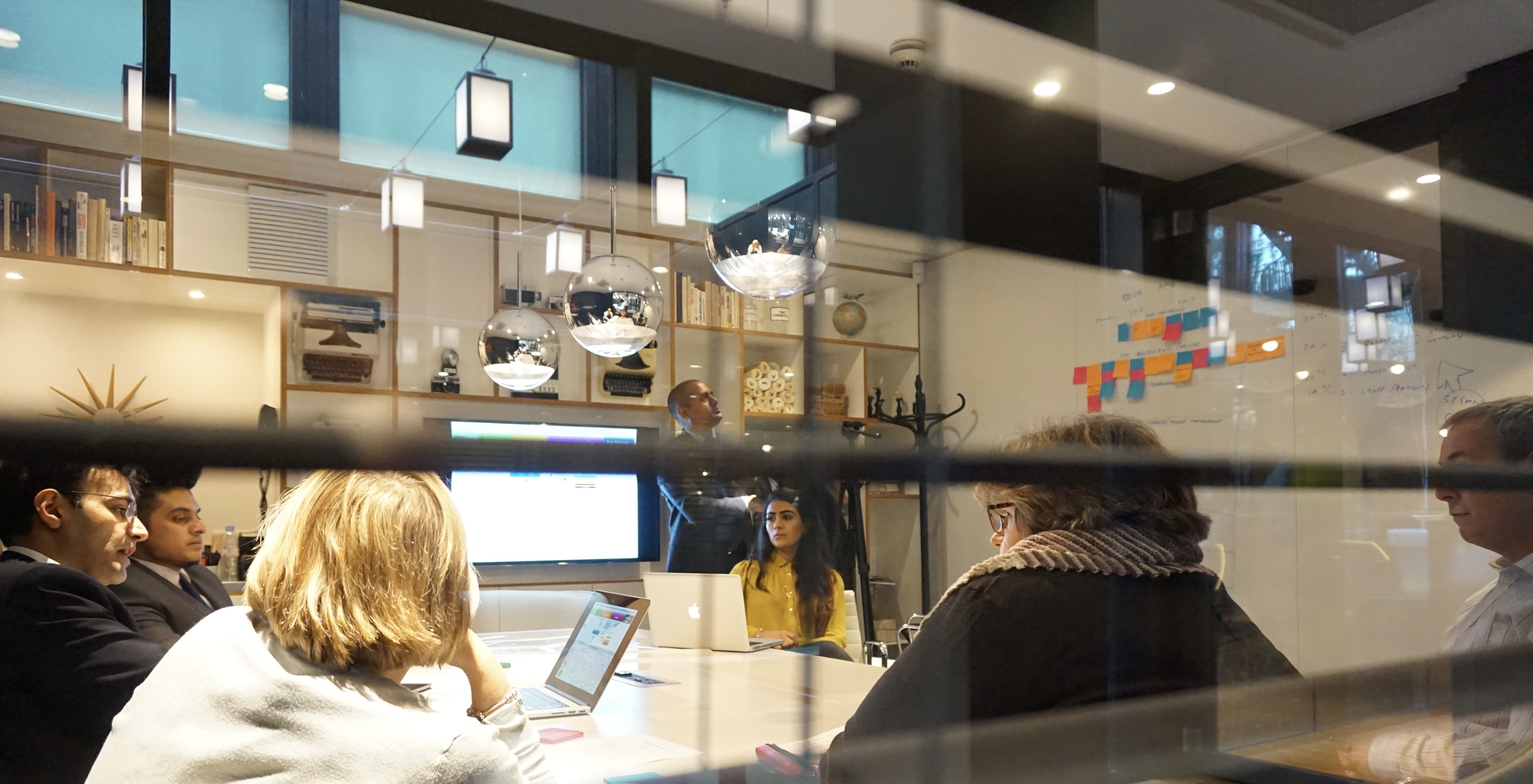 Leaders collaborating in a Strasys Academy programme session