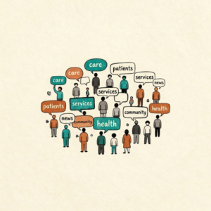 NHS Trust mission statement analysis — research showing near-identical strategy documents across different organisations